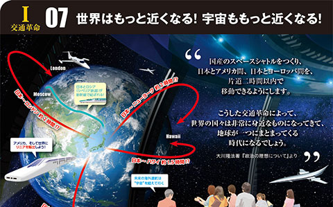I 交通革命 07 世界はもっと近くなる！　宇宙ももっと近くなる！